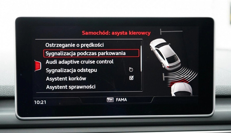 Audi A5 cena 149850 przebieg: 155800, rok produkcji 2018 z Polanica-Zdrój małe 704